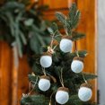 thumbnail image 6 of Christmas Felted Acorns Ornaments, Set of 6, 1 Inch, 6 of 9