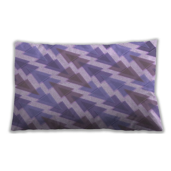 Ahgly Company Outdoor Rectangular Contemporary Lumbar Throw Pillow, 13 inch by 19 inch