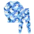 thumbnail image 6 of Leey-World Halloween Toddler Pjs Girls Pajama Set Long Sleeve Top Long Pants Pajamas Kids Halloween Cute Pattern Pj Sets Sleepwear, 6 of 9