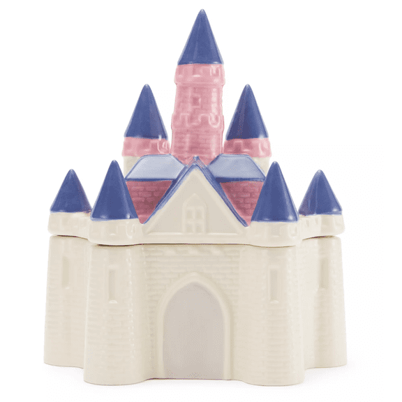 Disney Parks Fantasyland Castle Ceramic Trinket Figurine New with Tag