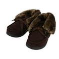 thumbnail image 2 of Isotoner  Microsuede Nelly Moc Bootie Slippers (Women's), 2 of 4