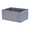 Grey 18x12x8", variant on Unique Bargains Storage Cube Fabric Bin with Handles 1 Pc Basket Grey 16x11x8"