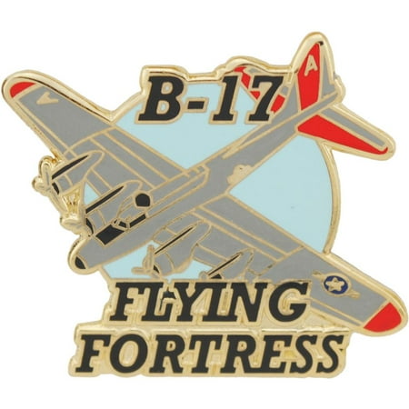 B-17 Flying Fortress Airplane Pin 1 1/2