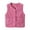 Pink, variant on WRKEKC Kids Sherpa Fleece Vest with Pockets Sleeveless Warm Coat for 12 Months-12 Years Boys Girls Fall Winter Casual Layered Wear Outerwear