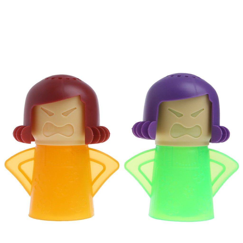 2 Pack Microwave Cleaner Steam Angrymama Easily Cleans the Crud In