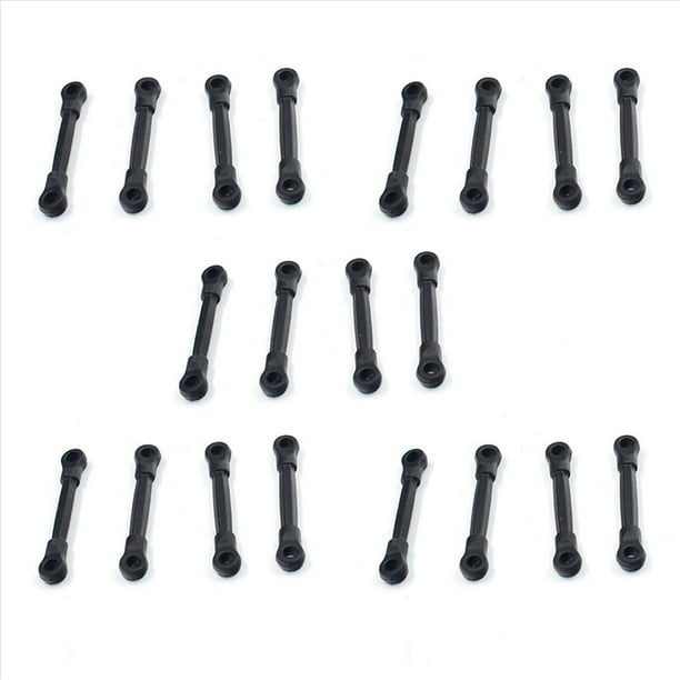 20x PX9300-04 Enlace De Amortiguador De 4 Cm De Longitud Para Pxtoys PX9300 9300 9301 9302 1/18 RC Car Piezas De Repuesto