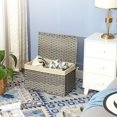 thumbnail image 2 of Cesta de Almacenamiento, Cesta de Lavandería de 65 L con Tapa, Bolsas de Tela Extraíbles y Asas, Plegable, para Lavadería, Dormitorio, Mantas, Ropa, Sala de Estar, 2 of 9