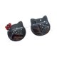 thumbnail image 2 of Gafas de sol para niños, protección UV, cómodas, con forma de gato de dibujos animados, gafas de sol polarizadas para niñas, patas blancas y negras, 2 of 12
