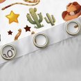 thumbnail image 4 of Manfei Western Cowboy Curtains Pack of 2 (42x84 Each),Retro Horseshoe Boots Curtains Blackout,Rustic Farmhouse Cabin Bedroom Curtains For Boys Kids,Ultra Soft Home Decor, 4 of 6