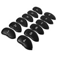 thumbnail image 2 of Juego De 12 Fundas Para Cabeza De Palo De Con Números, Protector De Cabeza De Hierro Impermeable De Cuero PU Para Todas Las Marcas Y Tamaños De Cabeza De Palo De Hierro, 2 of 7
