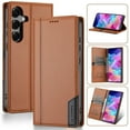 thumbnail image 3 of Business Flip Wallet Leather Case For Samsung S25 Edge S24 Ultra S23 FE S22 Plus S21 A36 A56 A26 A25 A15 A16 A05S A23 A13 A14 A54 A53 A55 A52 A35 A34 A33 A71 A51 Magnetic Cards Solt Shockproof Cover, 3 of 8