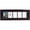 Mahogany W/ Black, variant on CreativePF 4 Opening Mahogany Picture Frame with Glass to Hold 5 by 7 inch Photographs Including 10x24-inch Black Mat Collage