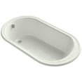 thumbnail image 1 of Kohler K-711 Iron Works Collection 66" Drop In Cast Iron Bath Tub - Dune, 1 of 4