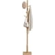 thumbnail image 1 of VASAGLE Perchero de Madera Maciza, Organizador de Ropa de Pie, con 8 Ganchos, para Pasillo, Entrada, Beige Natural, 1 of 5