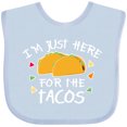 thumbnail image 3 of Inktastic I'm Just Here for the Tacos Cinco De Mayo Boys or Girls Baby Bib, 3 of 4