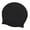 Black, variant on MOMOJIA Large SizeAdu1tSwim Cap for Women Men Water Resistant Silicone Swimming Hat