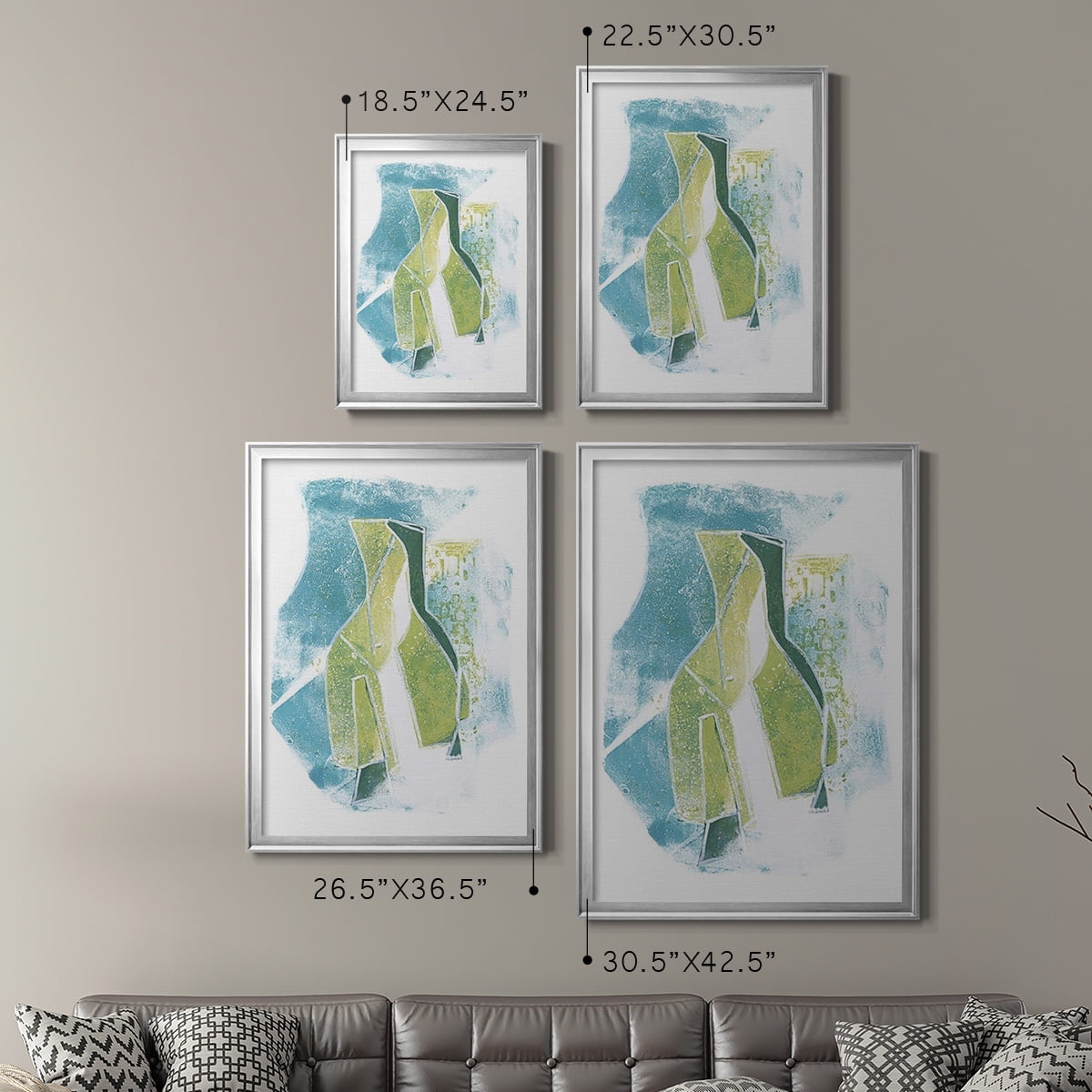 Jubilee Jugs III Premium Framed Print, in Gold, Black, or Silver - Ready to Hang