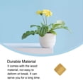 thumbnail image 4 of Advancent Soporte para maceta, maceta con fondo de madera, platillo, decoración del hogar, bandejas de adornos, placa de jardinera para ventana de Jardín y Patio Tipo5 Advancent HA061367-05B, 4 of 6