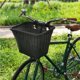 thumbnail image 2 of Eigraketly Cesta delantera de mimbre para bicicleta, exquisito manillar de ratán, contenedor desmontable con correas de cuero, decoraciones para Ciclismo, 2 of 6