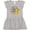 AC-Heather Grey, variant on Inktastic My Pops Loves Me with Sunflower Wreath Girls Toddler Dress