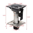 thumbnail image 4 of Springfield Boat Seat Pedestal | 8 1/2 Inch Below Deck Swivel, 4 of 4