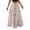 Pink, variant on uvwlwu Women's Polka Dot Maxi Skirt Elastic High Waist Tiered Ruffle Flowy A Line Lightweight Versatile Four Season Casual Vacation Everyday Bottom,M