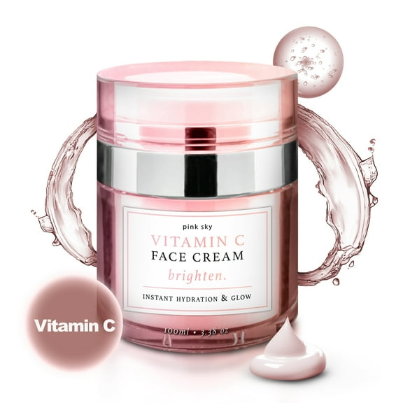 Pink Sky Face Cream instant hydration and glow Vitamin C Face Cream 100ml