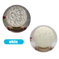 thumbnail image 4 of Yeacher Round LEDs Table Moon Lamp Night Lights USB Ball Lamp Woven Rattan Bedside Desk, 4 of 8
