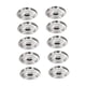 thumbnail image 1 of 10 piezas de tapas de acero inoxidable para utensilios de cocina, tapas de repuesto para mini sartenes con asa para recipientes de almacenamiento, 14 cm, 1 of 9