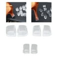 thumbnail image 2 of 2 Pcs Heel Caps for High Heel Latin Stilettos Dancing Cover Heel Protectors Silicone Heel Stoppers, 2 of 18