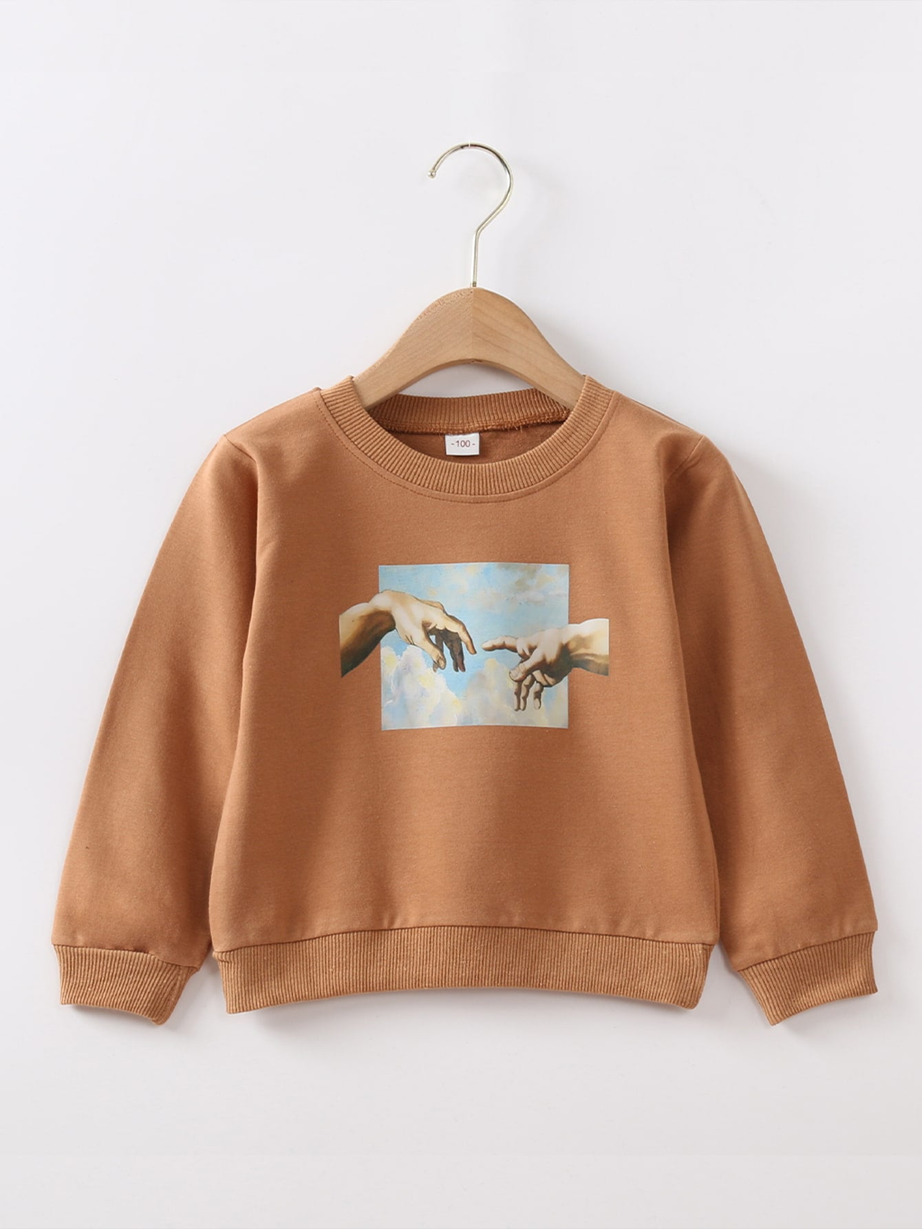 brown toddler sweatshirt