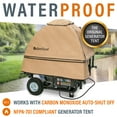 thumbnail image 3 of Generator Running Cover - Universal Kit (Standard, Tan) - for Open Frame Portable Generators, 3 of 6