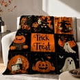 thumbnail image 7 of sruoe Soft Cozy Halloween Throw Blanket, Halloween Home Decor, Indoor Halloween Decor for Bedroom, Sofa, Living Room, Reading Nook Layout, 7 of 7