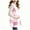 Hot Pink, variant on Javket For Girls Sleeveless Plaid Prints Outerwear Round Neck Vest Coats Zipper Jacket With Pocket Relax Fit Wear Blue 3-4 Years