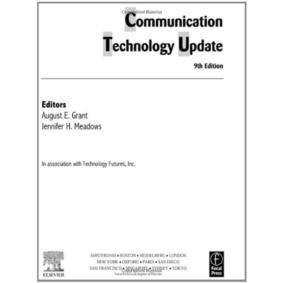 Pre-Owned Communication Technology Update, 9780240806402, 0240806409, Paperback, 9 edition