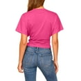 thumbnail image 3 of Womens Slimming Fit Basic Tops, Short Sleeve Shirts for Women Summer Casual Solid Color Slim Cropped Crewneck T-Shirts, 3 of 6