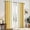 Yellow & White, variant on Aofoto Yellow Black and Grey Ombre Blackout Curtains 42 x 84 Inch, Room Darkening Thermal Insulated Energy Saving Grommet Curtains, 2 Panels
