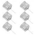 thumbnail image 1 of WASHWEPE 6 Pcs Paniers à Bulbes Faciles à Planter en Argent Convenant aux Passionnés de Plantes en Plein Air, 1 of 8