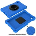 thumbnail image 6 of Allytech Kidsproof Case for Samsung Galaxy Tab A7 Lite 8.7" 2021, Shockproof EVA Impact Resistant Built-in Rotatable Kickstand Case with Removable/Adjustable Shoulder Strap for SM-T220/T225, Blue, 6 of 6