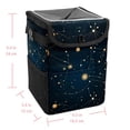 thumbnail image 5 of Constellation Foldable Car Trash Can with Lid, Leak-proof Mini Trash Can Hanging Storage Bag- Car Trash Bin for, 5 of 6