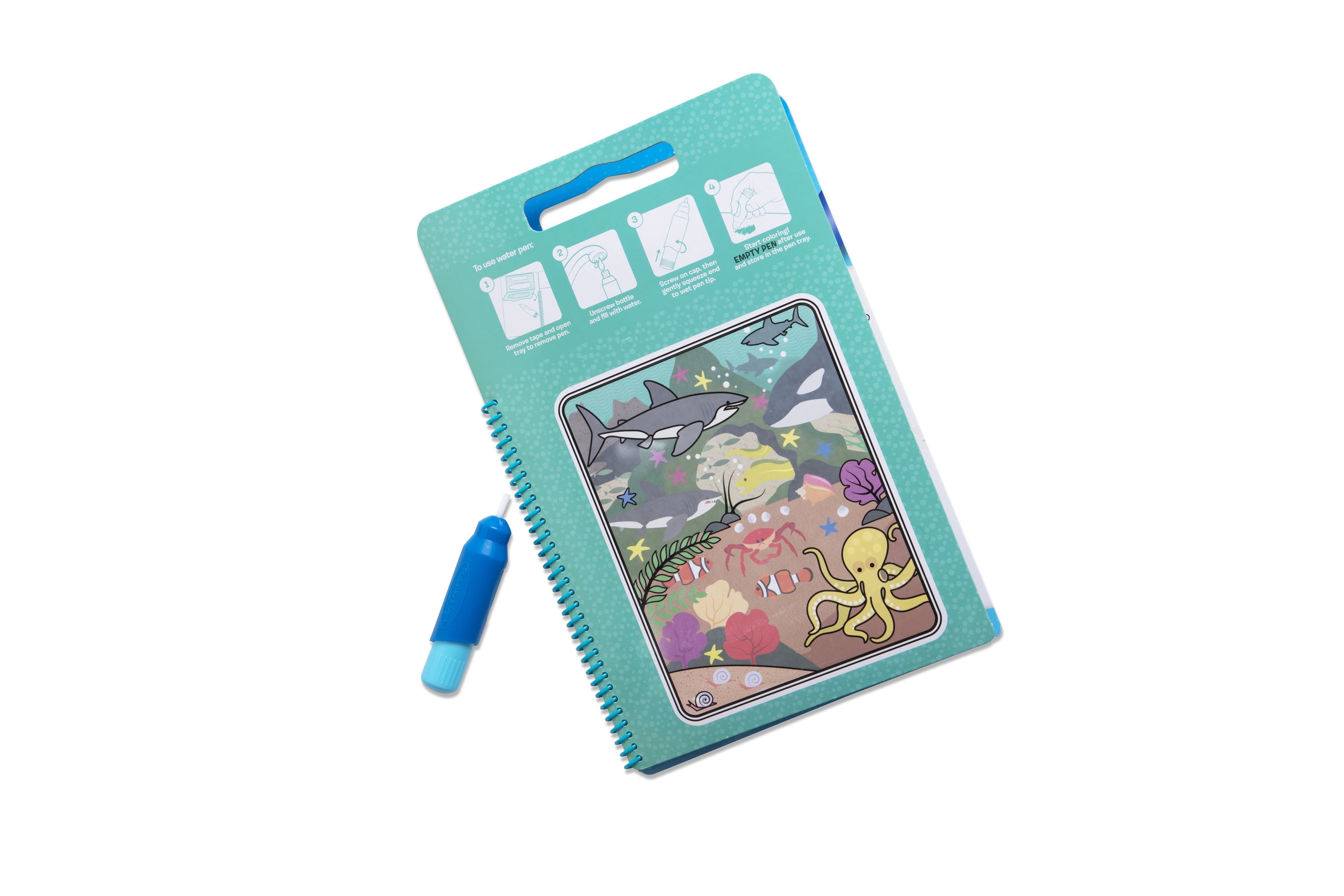 Melissa & Doug Water Reveal Bundle Farm-abc123-sea Life