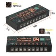 thumbnail image 3 of Fuente de alimentación para pedal de guitarra Caline CP-205 DC 9V aislada x8, 3 of 6