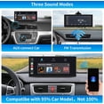 thumbnail image 4 of Road Top 8.9 inch Portable Car Stereo for Wireless Apple Carplay Android Auto, 1920 * 720 Car Touch Screen Car Radio Receiver with Mirror Link, Navigation, Bluetooth, Camera, 4 of 8