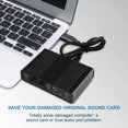 thumbnail image 1 of generic USB External 5.1 Channel Fiber Sound Card Optical Audio Adapter, 1 of 6