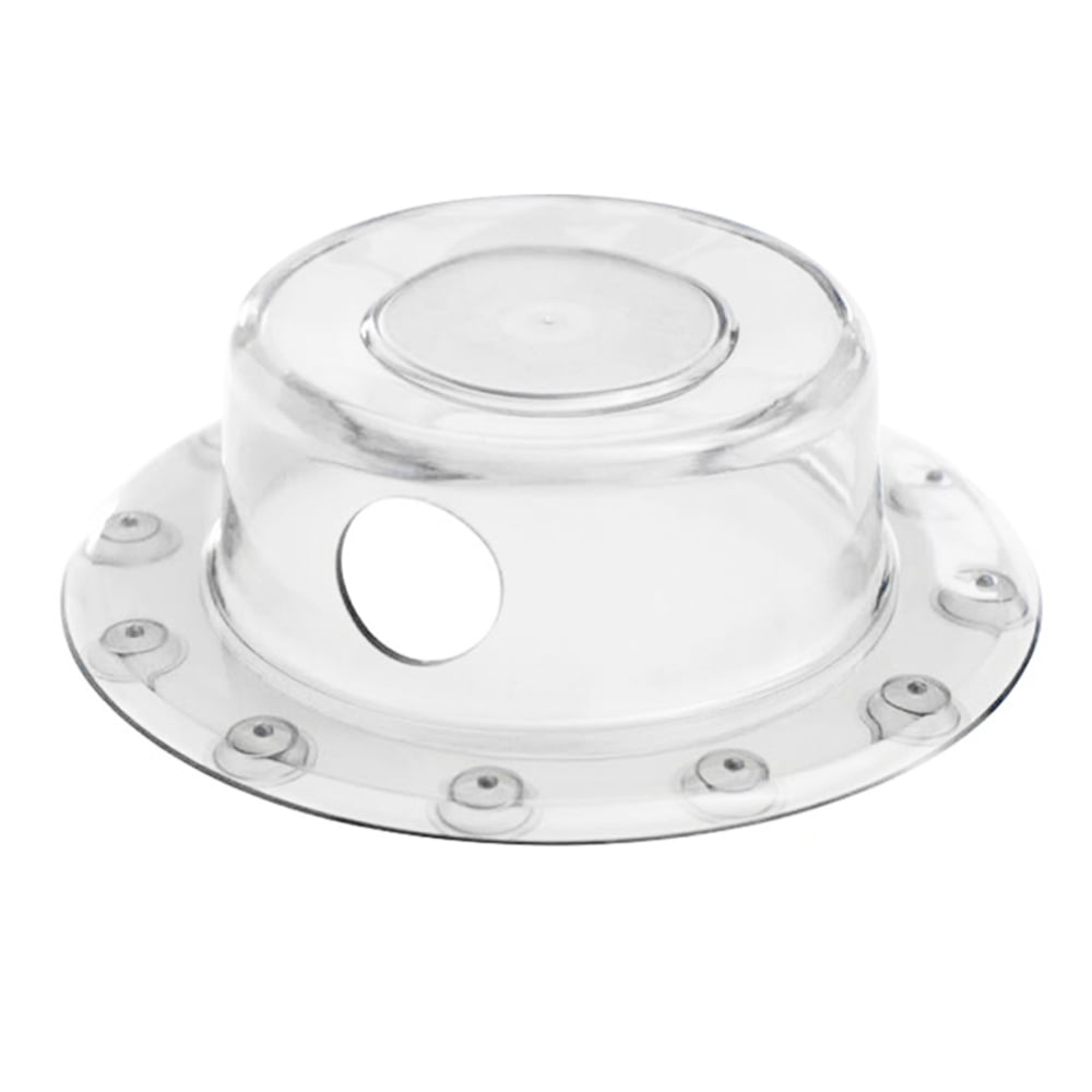 Bathtub Overflow Drain Cover BPA and Phthalate Free Suction Cup Seal for Tub Overflow Drains
