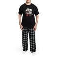 thumbnail image 5 of CafePress - Cute Kawaii Cat Pajamas - Men's Dark Loose Fit Cotton Pajama Set, 5 of 7