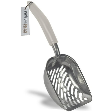 Metal Litter - Paws & Pals, Cat Litter Scoop With Sifter, Metal