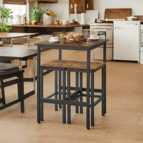 Pub Table Bar Height Table Counter Height Table Square Table High Top Table Small Kitchen Table For 2 Short Table Counter Height Bar Table