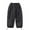 Dark Gray, variant on Girls' Fleece-lined Waterproof Cargo Pants Kids Elastic Waist Outdoor Softshell Trousers Drawstring Bottom Multi Pockets Pants(6-16Y)