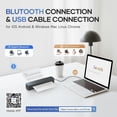 thumbnail image 2 of Impresora portátil iDPRT MT610 Pro inalámbrica Bluetooth 300DPI, 2 of 9